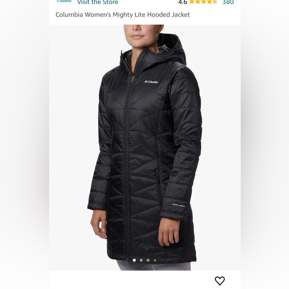 Columbia Mighty Lite hooded jacket